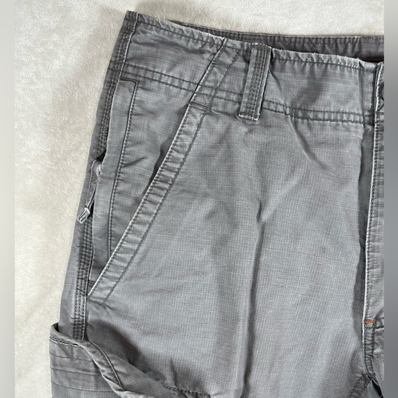 L.L. Bean Men's 32W 34L Hiking Outdoor Cargo Pants Carpenter Tactical Gray - Picture 7 of 12